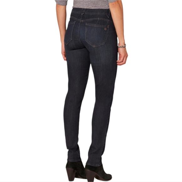 DEmocracy Dark Indigo "Ab"solution® Booty Lift Jegging Jeans Plus Size 16 New! - Picture 4 of 15